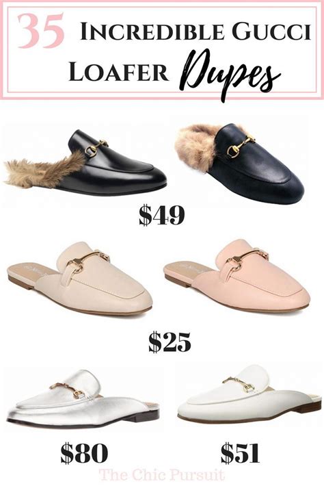 dupe for gucci loafers fur|gucci loafer mules.